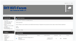 Desktop Screenshot of diy-hifi-forum.eu